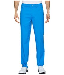 Puma Golf Men's 2017 6 Pocket Pants Electric Blue Lemonade Size 28 X 30