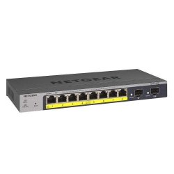 Netgear 8 Port 101001000 Gigabit Ethernet Poe Smart Switch