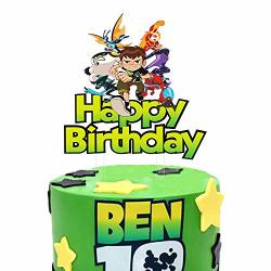 Acrylic Ben 10 Happy Birthday Cake Topper Ben 10 Smash Cake Topper Ben Ten  Themed Birthday Party Decoration Kids Boys Birthday Party Supplies |  Reviews Online | PriceCheck