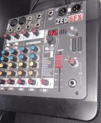 Allen & Heath Zed 6FX Audio Mixer