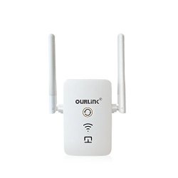Glam Hobby Ourlink WA163 Wireless-n Multifunctional Wifi Repeater Router 802.11N B G Network Router Range Expander 2DBI Antennas Signal Boosters
