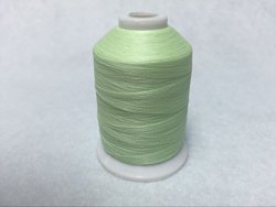 Sinbel Glow In The Dark Embroidery Thread Green Color For BrOther Babylock Janome Singer Pfaff Husqvaran Bernina Machines 1000 Yards Per Cone Green