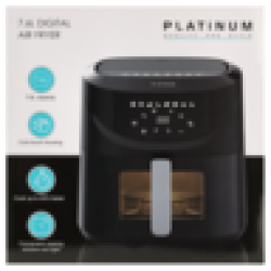 Platinum Digital Air Fryer 7.6L