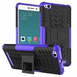 Imak Case For Xiaomi Redmi 3 + Tempered Glass Screen Guard 2IN1 Tpu pc Combo Dual Layer Integrated Kickstand Rugged Heavy Duty Hybrid Armor Shockproof