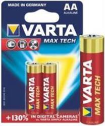 Varta Max Tech 2 x AA 1.5V Alkaline Batteries