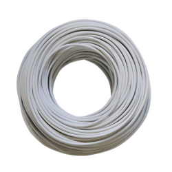 Ht Cable Slim-line White 100M