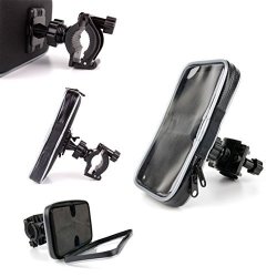 Duragadget Water Resistant Cell Phone Hard Case And Bike Mount - Compatible With Nokia Lumia 930