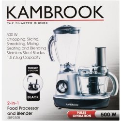 Kambrook 500W Glass Jug Blender - Clicks