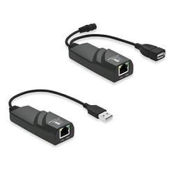 V.top USB 2.0 Network Extender Over RJ45 CAT5 CAT6 CAT7 Ethernet Driver-free Version Adapter For Windows 10 Mac Os 10.12 Ubuntu 50 Meters