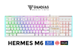 Gamdias Hermes M6 Mechanical Keyboard - Blue Switches