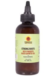 Tropic Isle Living Jamaican Black Strong Roots Red Pimento Hair Growth Oil