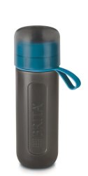 BRITA - 600ML Fill & Go Active Water Filter Bottle - Blue