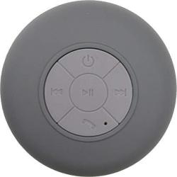 Gray Waterproof Handsfree Wireless Bluetooth Suction MINI Speaker Sound Box Shower Car Audio Player Music Bathroom