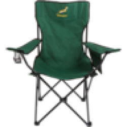 Bush Baby Springboks Green Adult Camping Chair