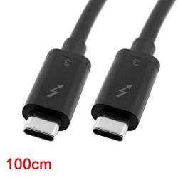 Jser Thunderbolt 3 Usb-c USB 3.1 Male To THUNDERBOLT3 Male 40GBPS Cable 50CM For Dell XPS13