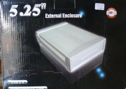 External Sata DVD 5.25" Enclosure