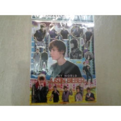 Justin Bieber Sticker Sheet