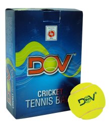 Hrs Dov Tennis Cricket Ball Pack Of 6 - Light & Heavy Weight Red Color HRS-TB1B