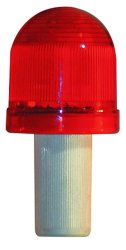 Red LED Light For Collapsable Safety Cones 2 Xaaa Bat Exc