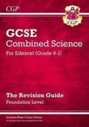 New Gcse Combined Science Edexcel Revision Guide - Foundation Inc. Online Edition Videos & Quizzes Mixed Media Product