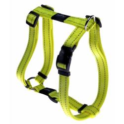 Rogz Utility Reflective H-harness - Fanbelt Large Yellow