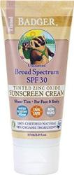 Badger Spf 30 Baby Sunscreen Cream - 2.9 Oz Tube - 2 Pack
