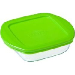 Pyrex Square Cook & Store With Plastic Lid