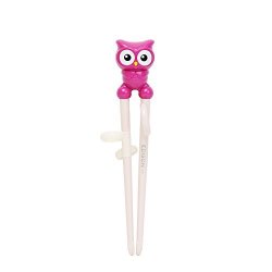 Edison Owl Chopstick Right-handed - Pink