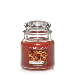 Yankee Candle Cinnamon Stick Medium Jar Retail Box No Warranty. product Overview:about Medium Jar Candlesthe Traditional Design Of Our Signature Classic Jar Candle Reflects A