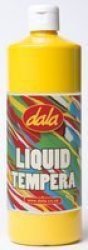 Dala Liquid Tempera Paint 500ML Yellow