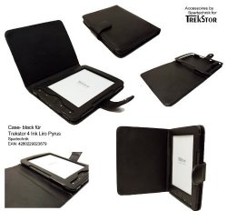 Black Case For Trekstor 4 Ink 4INK 4.0 Trekstor Liro Ink Trekstor Pyrus Ink E-book Reader - Carry Case Etui - Black