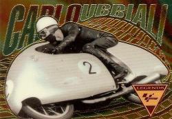 Carlo Ubbiali - Moto Gp Card Collection By Panini - "super Rare" Gold Legend Card 15