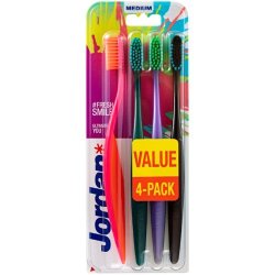 Jordan Ultimate You Toothbrush Medium 4 Pack