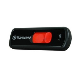 Transcend JetFlash5004GB Black & Red