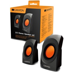 Canyon Sound Bars & Other Noise Makers Cnr-sp20jb Stereo 4w 130hz-16khz Black