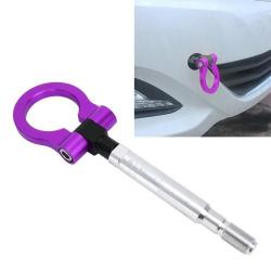 Aluminum Track Racing Front Rear Bumper Car Trailer Ring For Byd Purple