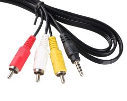 Aux 3.5MM To 3 Rca Cable