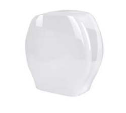 Decca Roll Toilet Paper Dispenser Lucent White