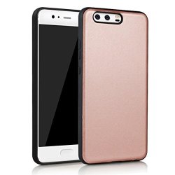 Huawei P10 Case Sunfei Leather Pattern Ultra Thin Tpu Soft Protective Case Cover For Huawei P10 Rose Gold