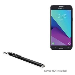 Samsung Galaxy J3 Luna Pro Stylus Pen Boxwave Evertouch Capacitive Stylus Fiber Tip Capacitive Stylus Pen For Samsung Galaxy J3 Luna Pro - Jet Black