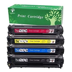 Greensky Compatible For 131X CF210X CF211A CF212A CF213A Toner Cartridge Use For Laserjet Pro 200 Color M251N Color M276N M251NW M276NW 1BLACK 1CYAN 1YELLOW 1MAGENTA-4