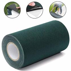 Vobor Artificial Grass Tape - Self Adhesive Synthetic Turf Seaming Tape Artificial Grass Joining Tapes 5MX15CM Self-adhesive Seaming Turf Tape Lawn For Jointing Synthetic