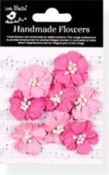 Frona Paper Flowers - Precious Pink 8 Pieces