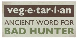 Young's Vegetarian Wood Wall Sign 13.5-INCH