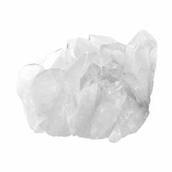 Manifo Healing Rock Crystal Quartz Cluster Mineral Geode Druzy Specimen 2.32-3.93" - White Crystal Quartz Cluster