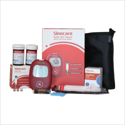 Safe Aq Smart Blood Glucometer Kit