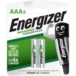 Energizer - 2 Piece - Aaa - Recharge - Extreme - 700MAH