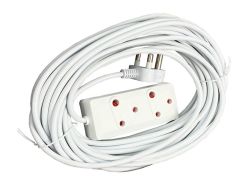 20M Extension Cord With A 2-WAY Multi-plug Extension Lead