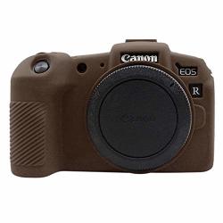 Puluz Shell Protective Cover Skin Protector Soft Silicone Protective Case For Canon Eos Rp Coffee