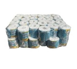 1 Ply Wrapped Toilet Tissue - 48 Pack